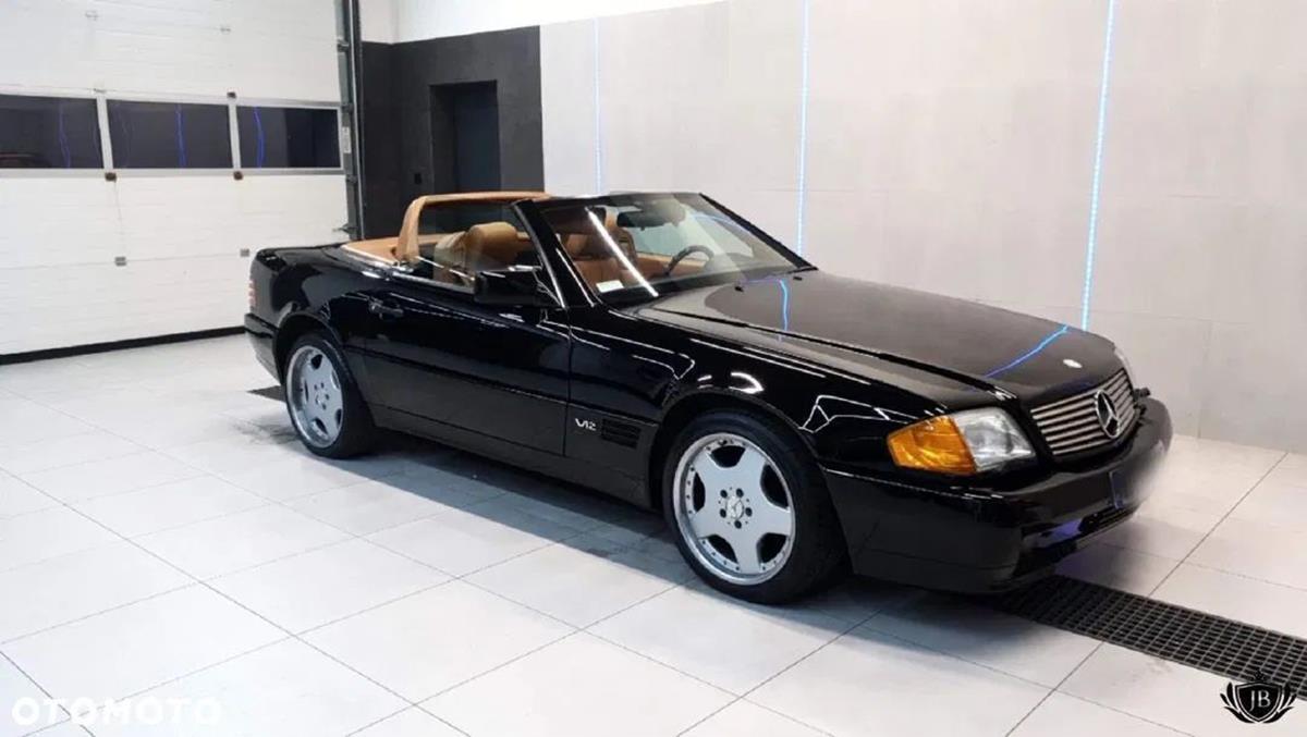 SL600 1994r 64.000 mil czarny AMG