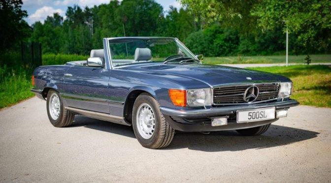 MERCEDES-BENZ SL (R107) 500SL PO RENOWACJI