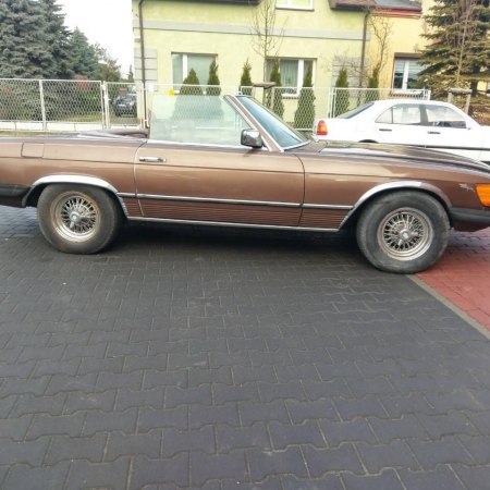  Mercedes 450SL R107 Do renowacji