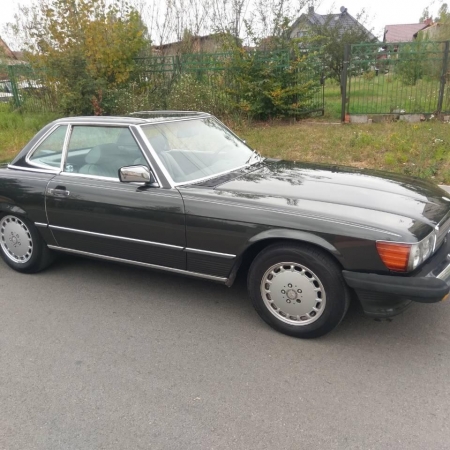 Mercedes SL560 Czarny po renowacji_6