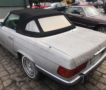 Mercedes 350sl do renowacji 1971 pierwsza seria