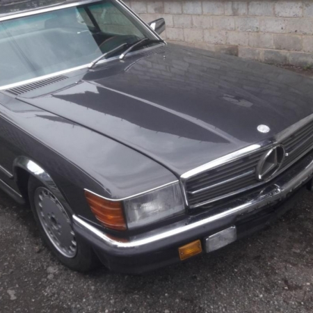 Mercedes 500SL AMG W renowacji