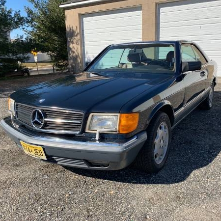 Mercedes sec560 1987 124.000 mil