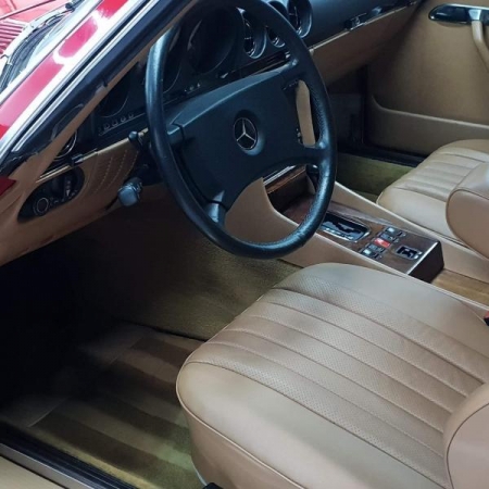 Mercedes 500SL Car Classic_9