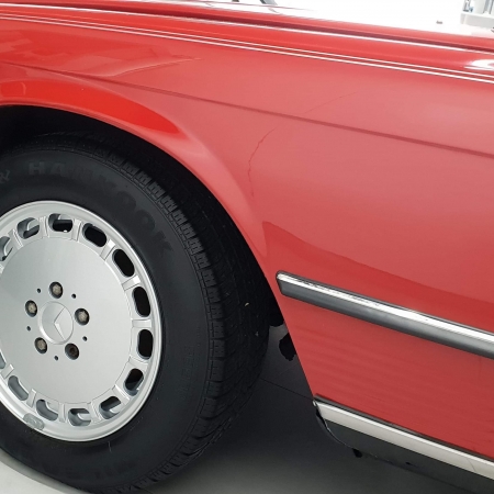  Mercedes SL560 Czerwony po renowacji_11