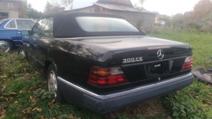 Mercedes 300CE w124 cabrio - silnik i skrzynia stan bdb - lakier do renowacji - tylko 700 szt 3,2 litra - 25900zł / 5900eur only !!!