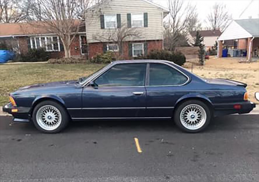 BMW e24 m6 1988, 154000 mil, z Florydy