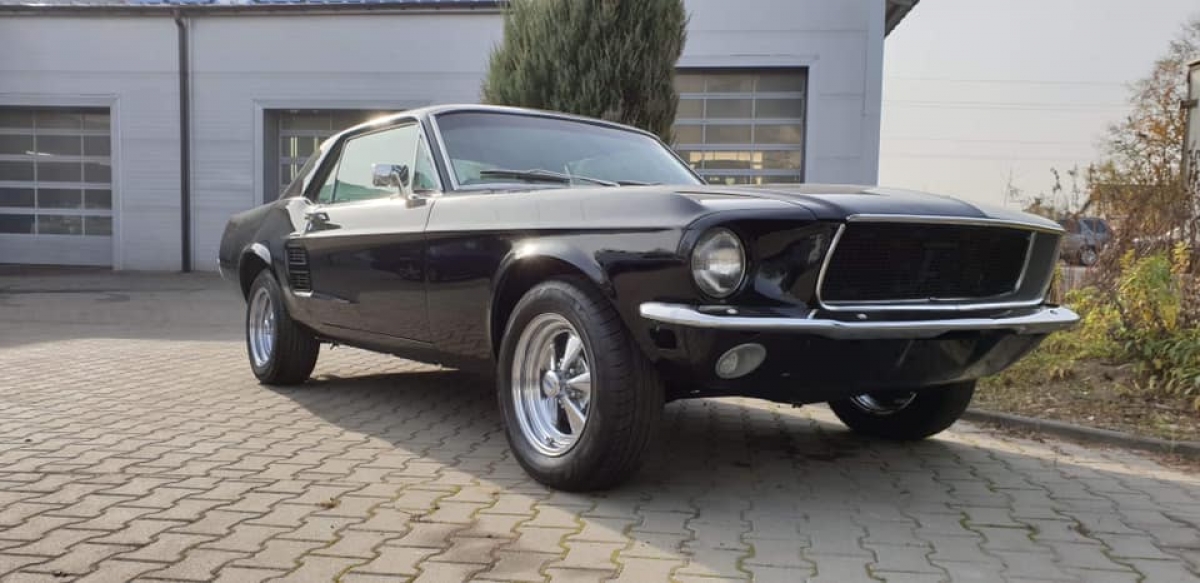 Nasz mustang 1968 v8 Cobra na black weekend - cena 99000zl