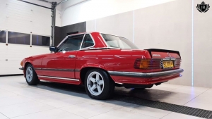 Nasz 280sl w pakiecie zewnętrznym AMG z manualna skrzynia biegów